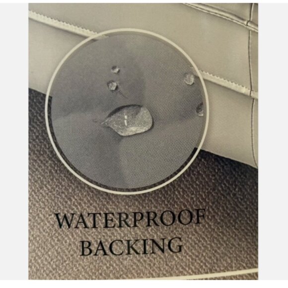 Brentwood Originals Waterproof Quilted Sofa Overlay Gray - Picture 4 of 6